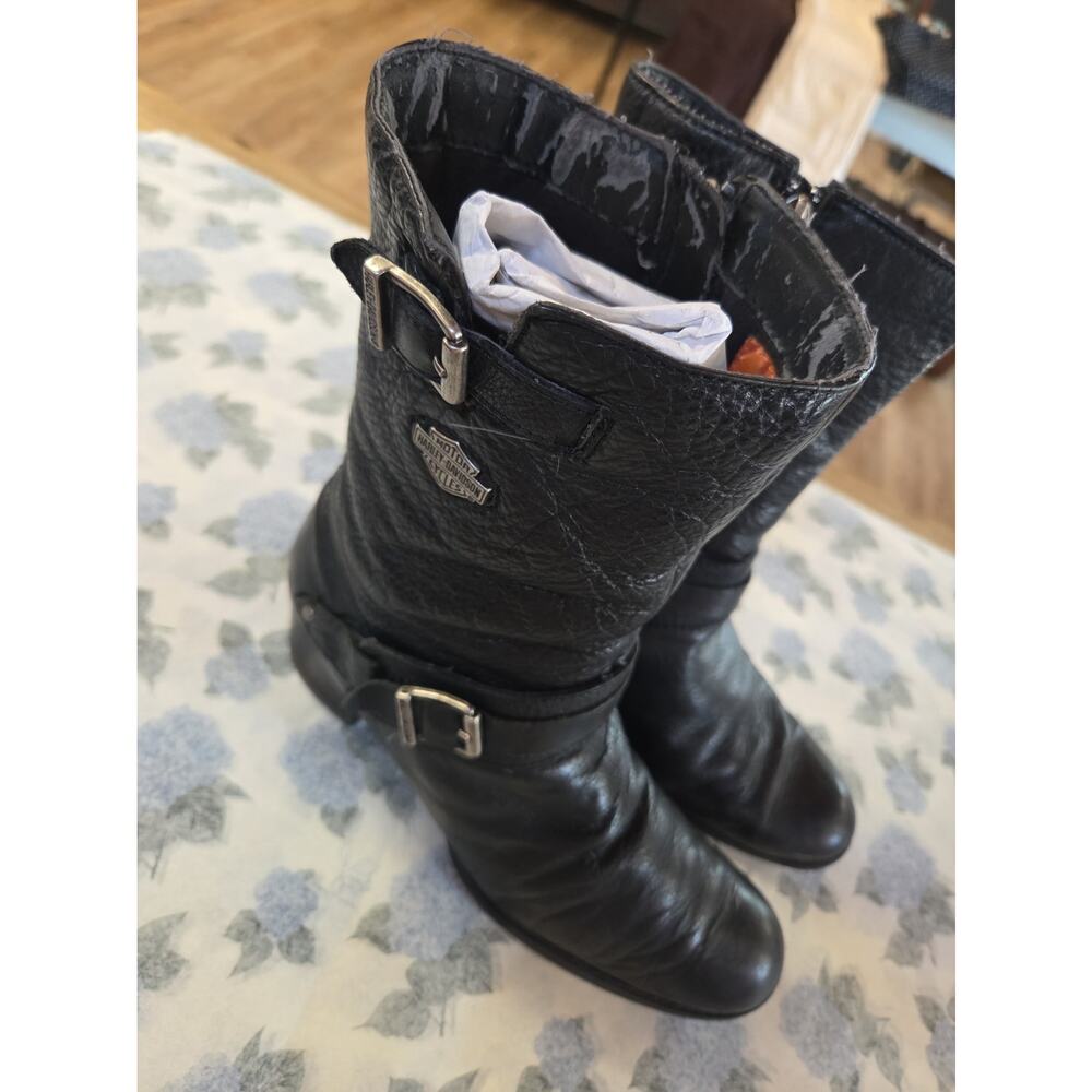 Harley Davidson Midi Boot Size 10 Boots - Picture 4 of 16